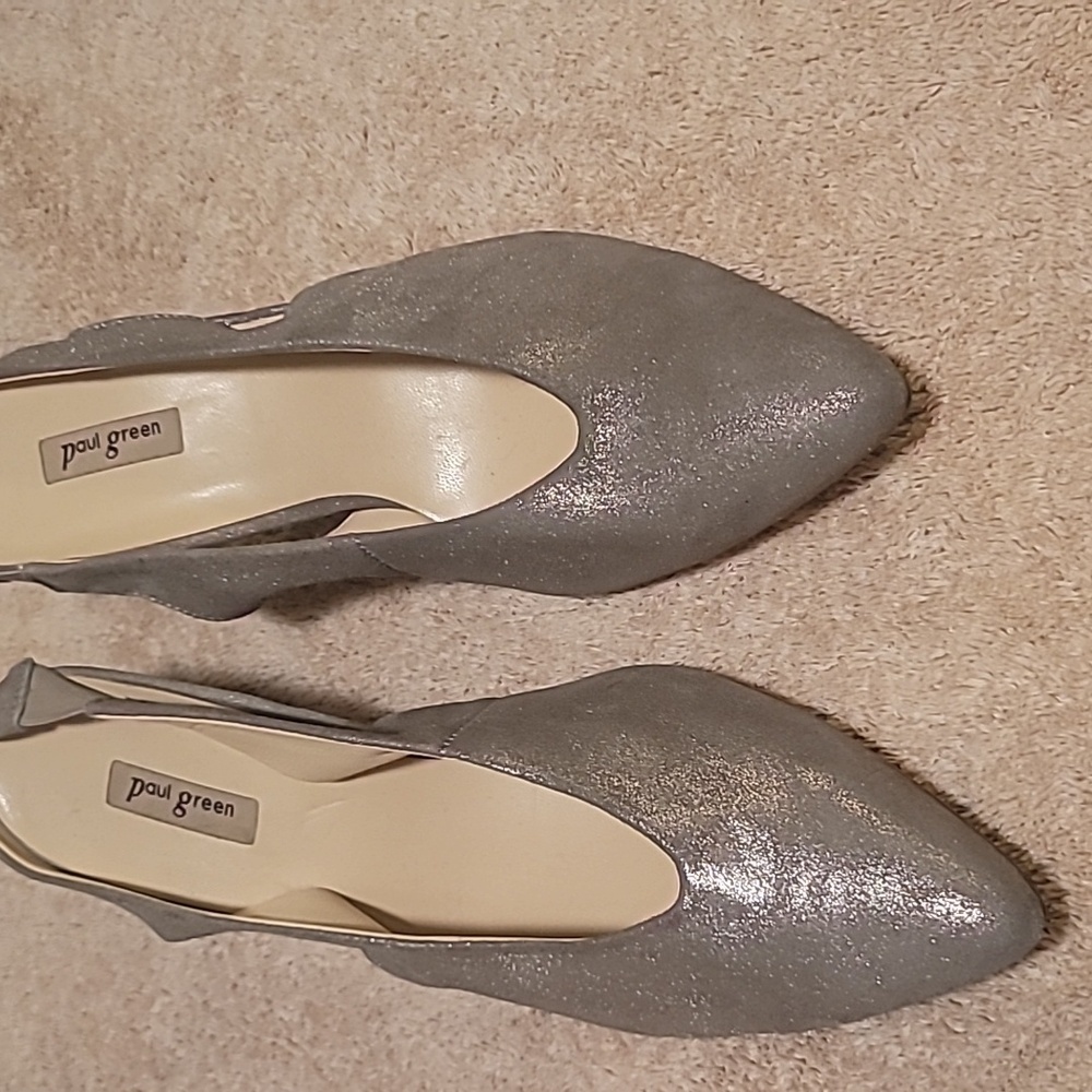 Paul Green Metallic Pumps